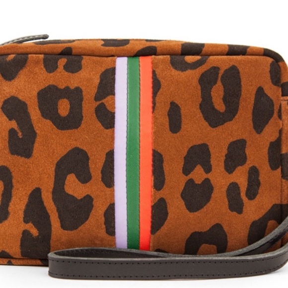 Clare V. MIDI SAC in Cheetah/Leopard and stripes - Picture 10 of 10